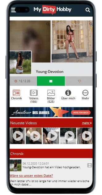 Young Devotion bei MyDirtyHobby